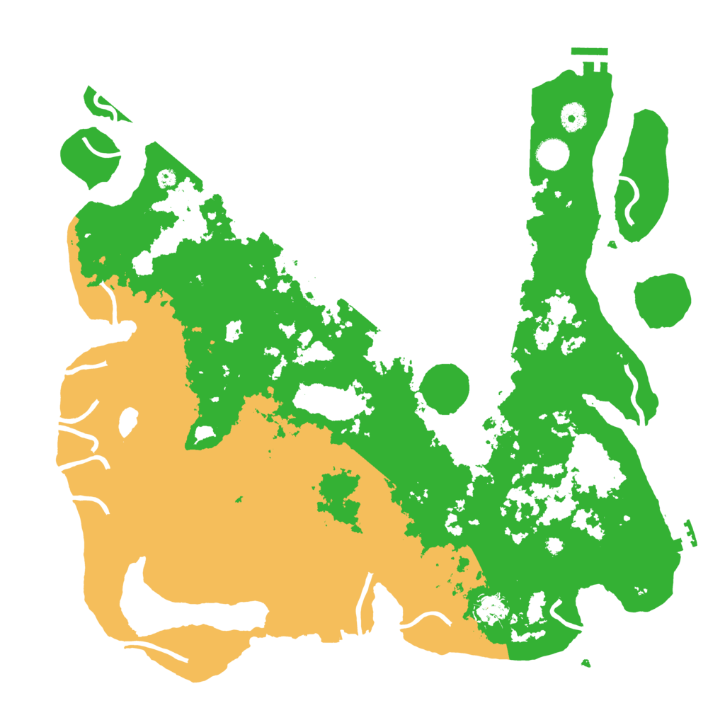 Biome Rust Map: Procedural Map, Size: 4000, Seed: 1180867620