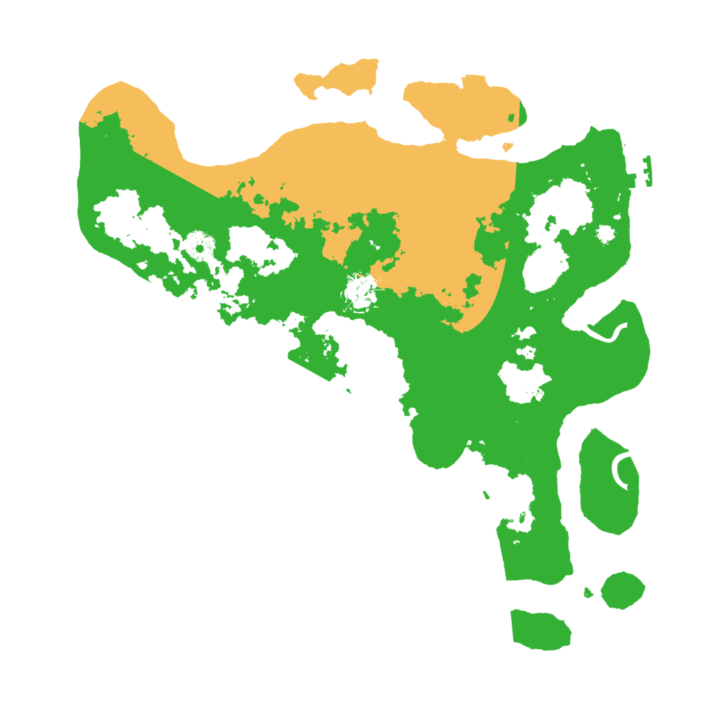 Biome Rust Map: Procedural Map, Size: 3500, Seed: 1262643039