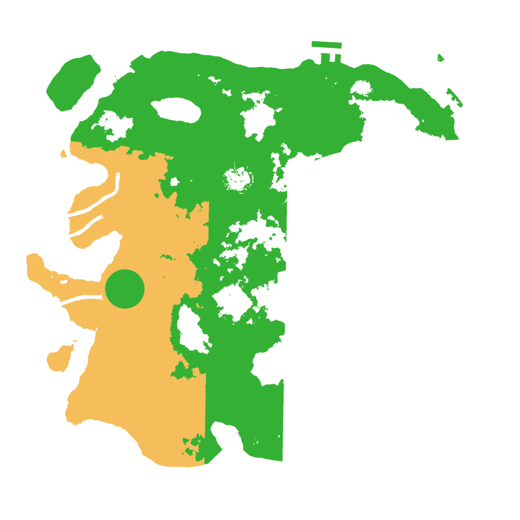 Biome Rust Map: Procedural Map, Size: 3500, Seed: 1983022878