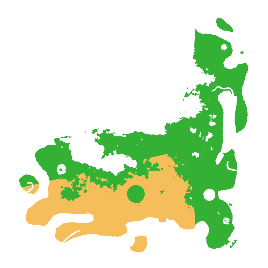 Biome Rust Map: Procedural Map, Size: 4000, Seed: 268241594