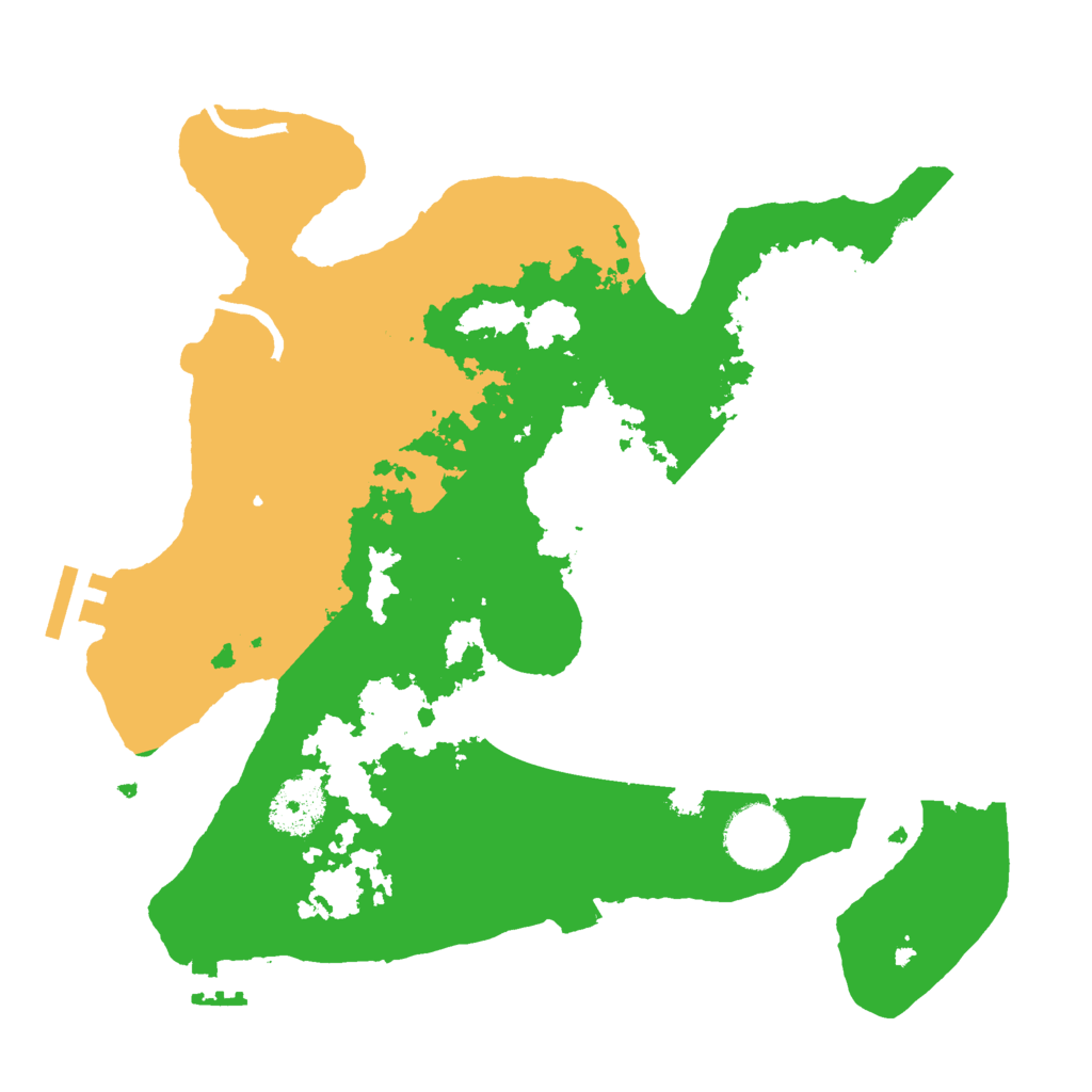 Biome Rust Map: Procedural Map, Size: 3000, Seed: 1686558256