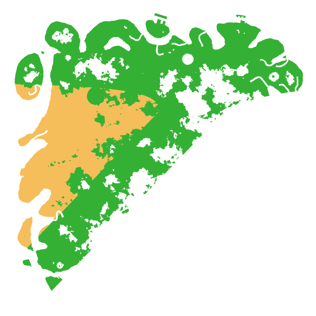 Biome Rust Map: Procedural Map, Size: 5000, Seed: 235868978