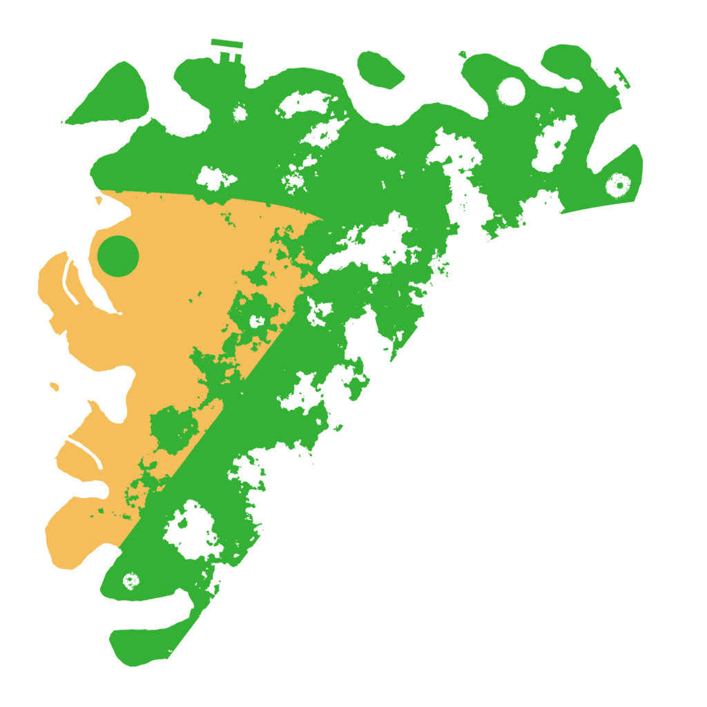 Biome Rust Map: Procedural Map, Size: 4500, Seed: 952024