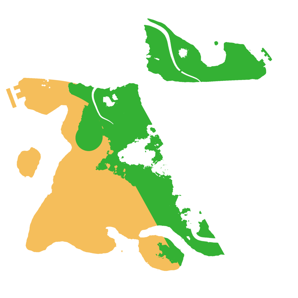 Biome Rust Map: Procedural Map, Size: 3000, Seed: 974788754