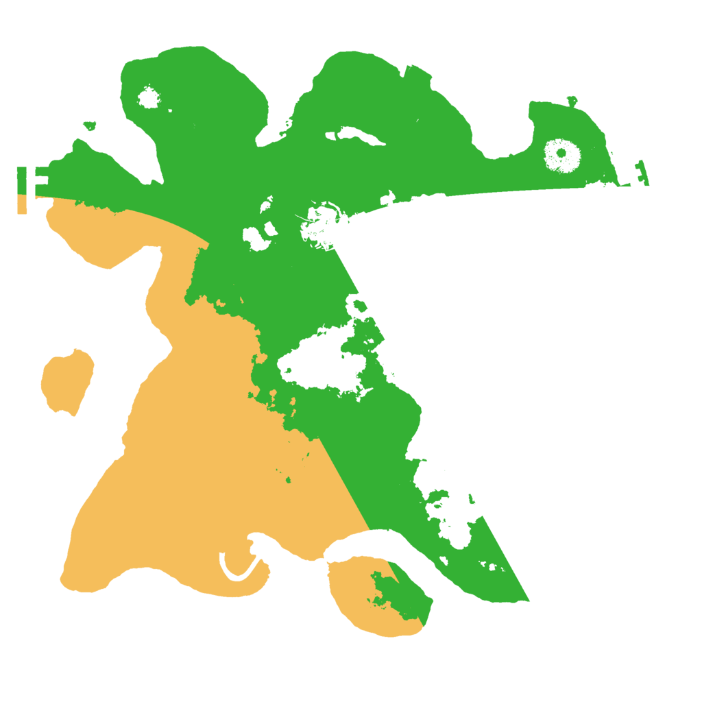 Biome Rust Map: Procedural Map, Size: 3000, Seed: 974788754