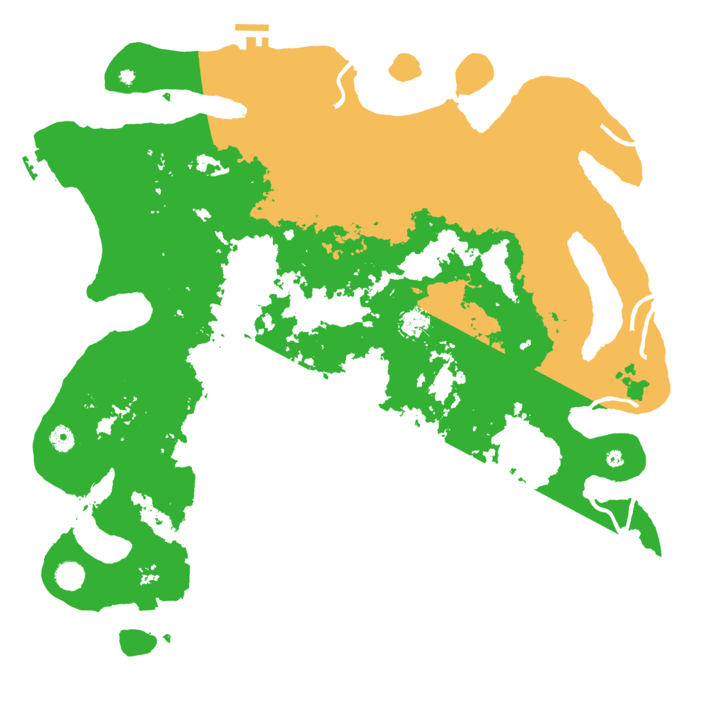 Biome Rust Map: Procedural Map, Size: 4250, Seed: 703414475