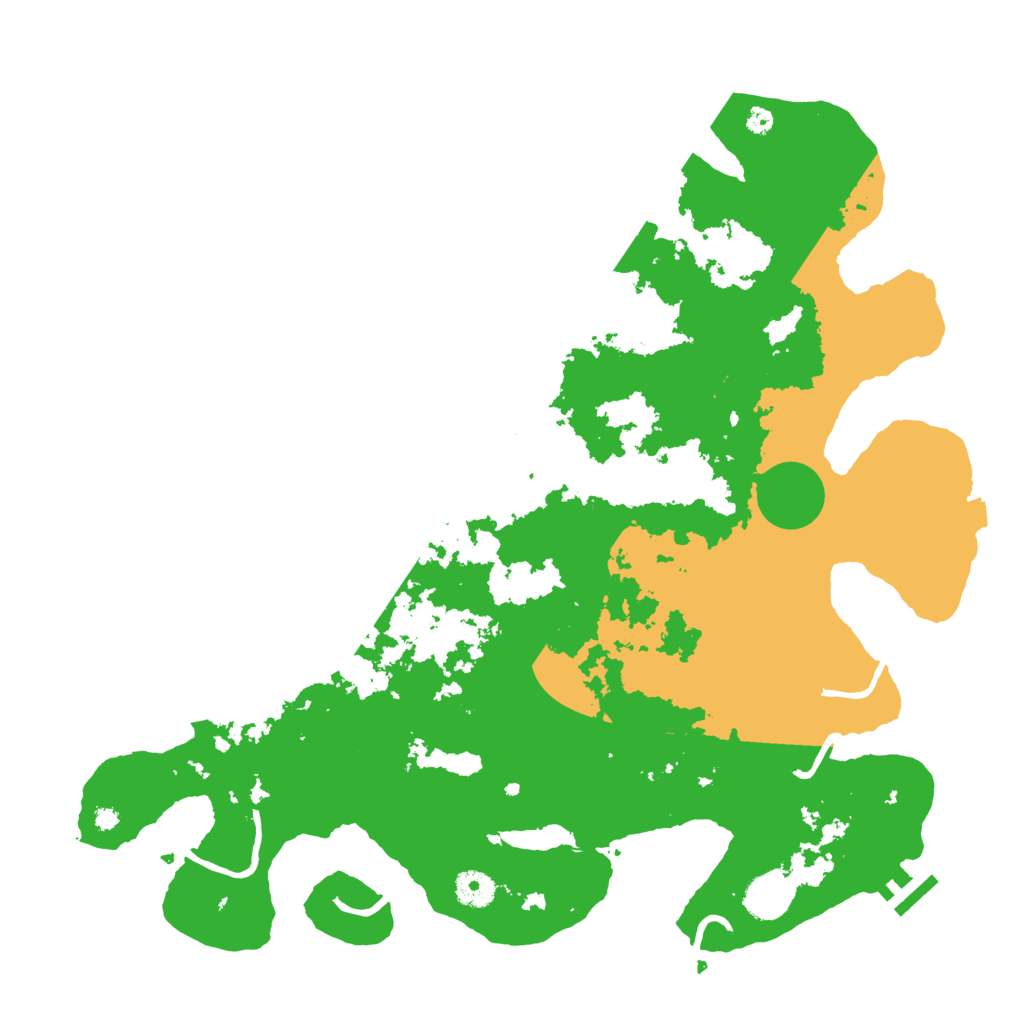 Biome Rust Map: Procedural Map, Size: 4000, Seed: 175676249