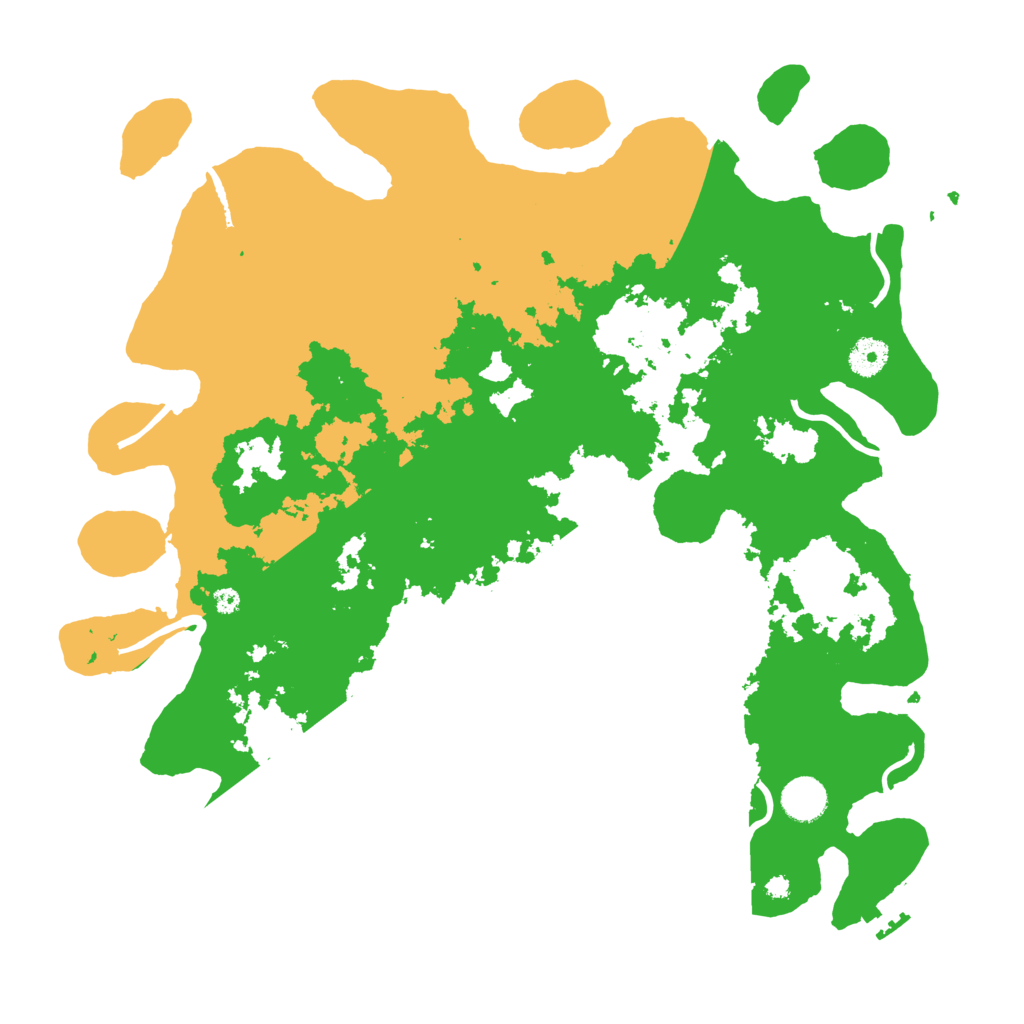 Biome Rust Map: Procedural Map, Size: 4000, Seed: 796002088