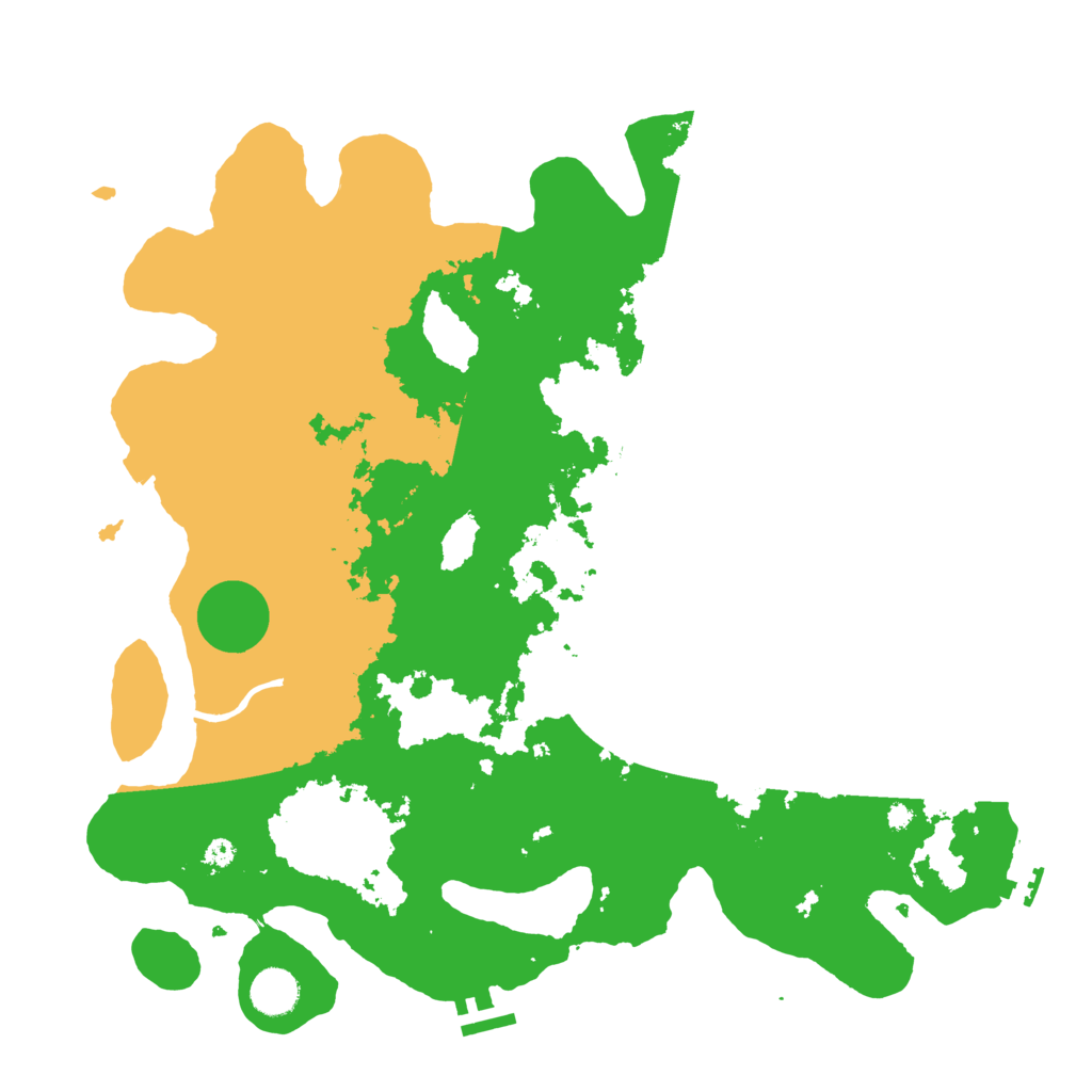 Biome Rust Map: Procedural Map, Size: 4000, Seed: 412642077