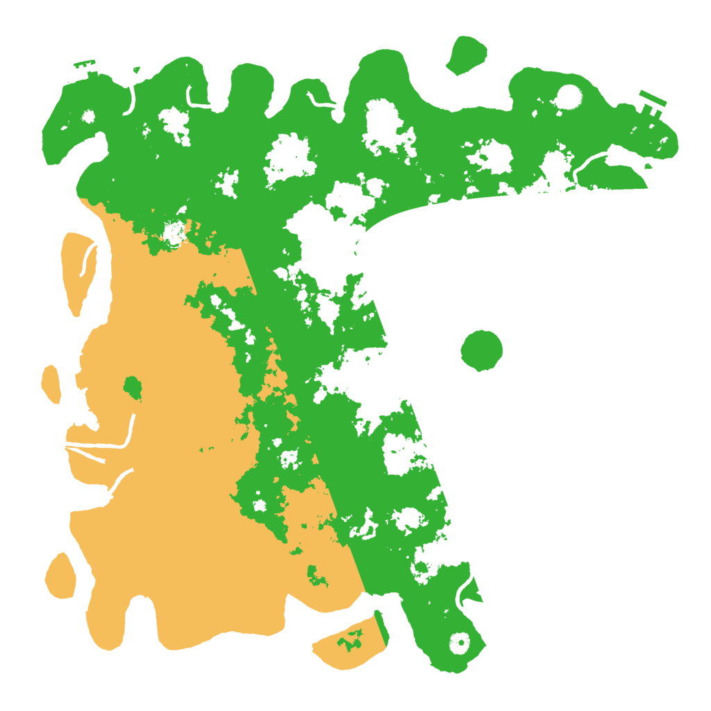 Biome Rust Map: Procedural Map, Size: 5000, Seed: 1385945897