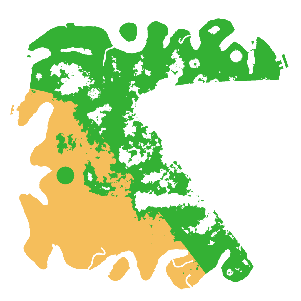 Biome Rust Map: Procedural Map, Size: 4500, Seed: 1526375476