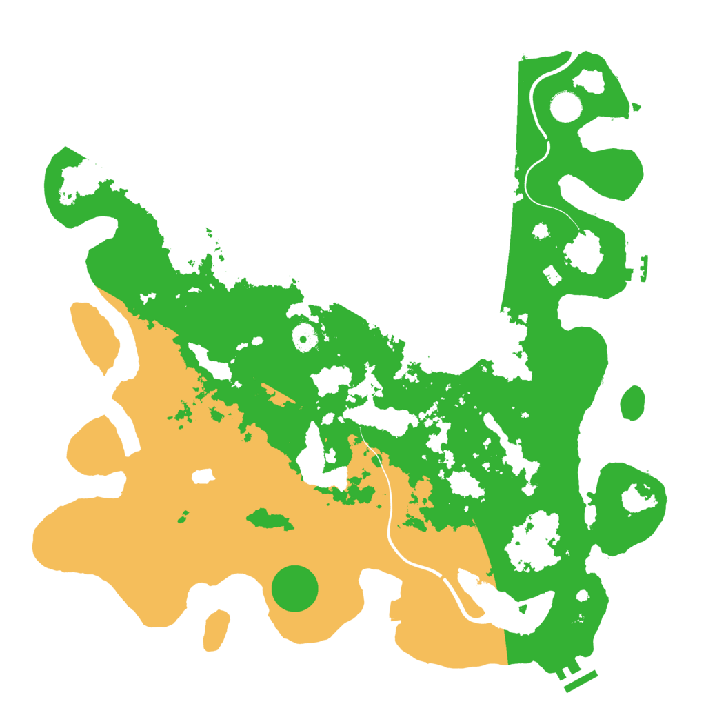 Biome Rust Map: Procedural Map, Size: 4000, Seed: 2114610391