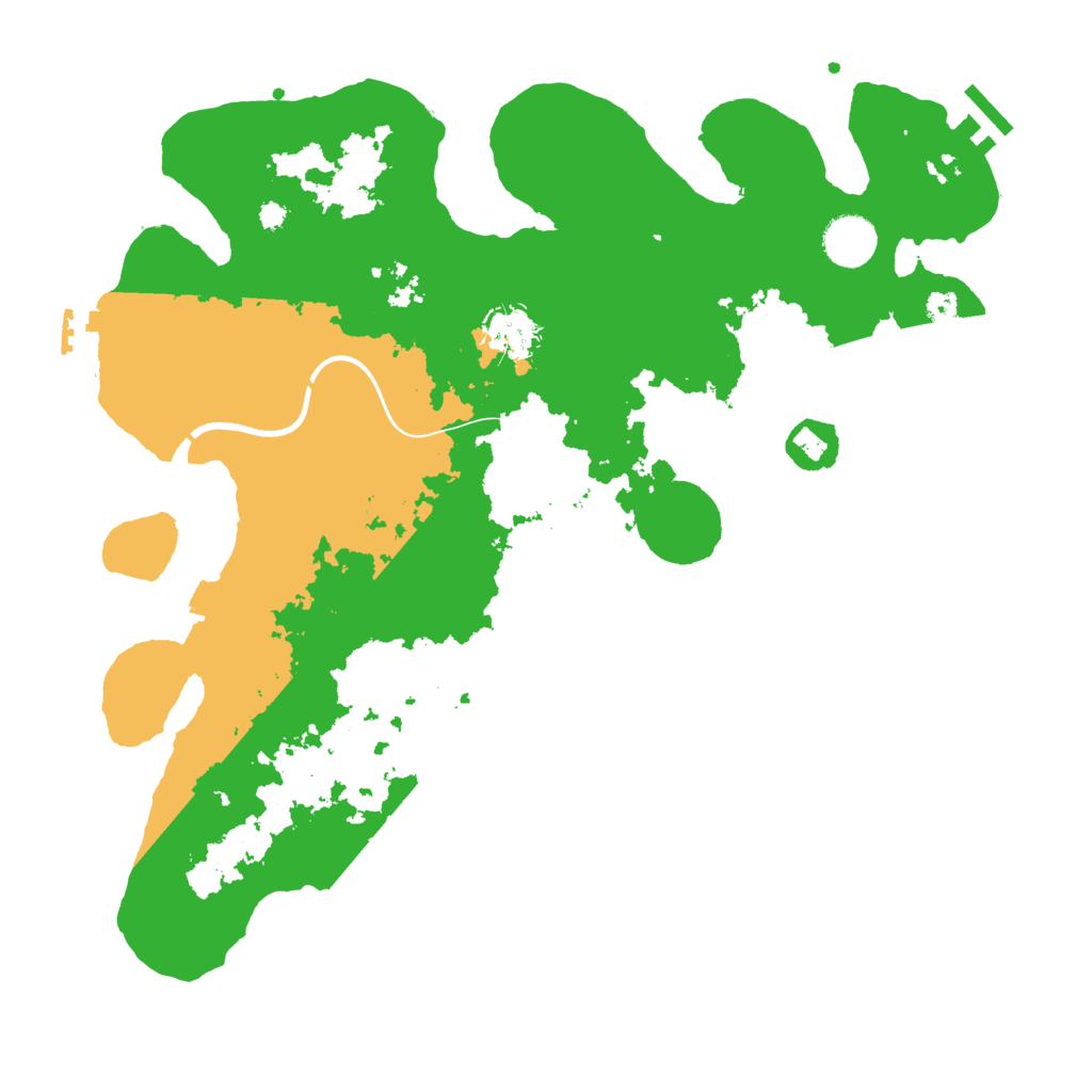 Biome Rust Map: Procedural Map, Size: 3650, Seed: 215829794