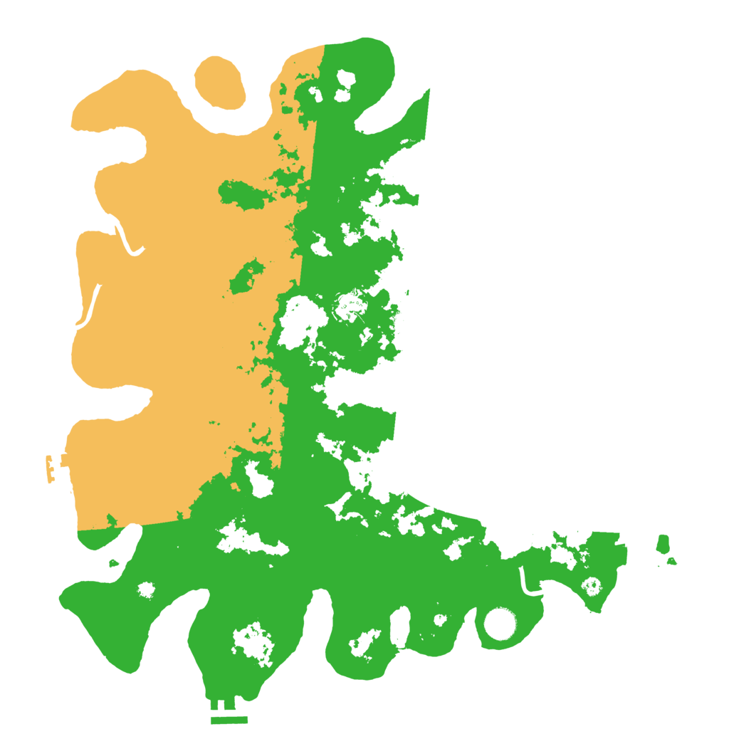 Biome Rust Map: Procedural Map, Size: 4000, Seed: 1300943083