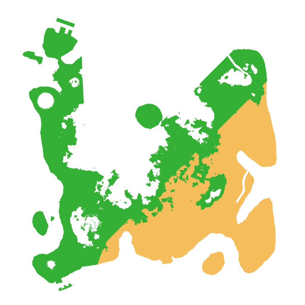 Biome Rust Map: Procedural Map, Size: 3300, Seed: 988444189