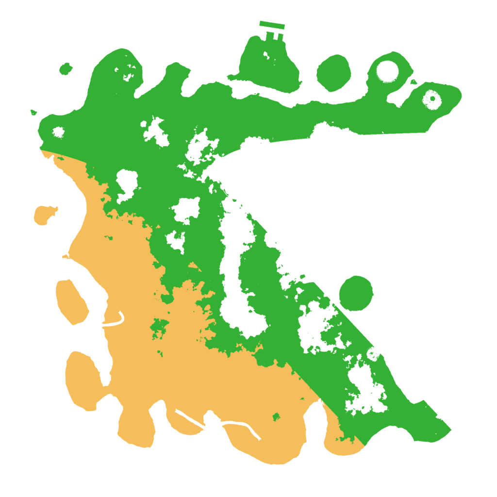 Biome Rust Map: Procedural Map, Size: 4000, Seed: 624376732