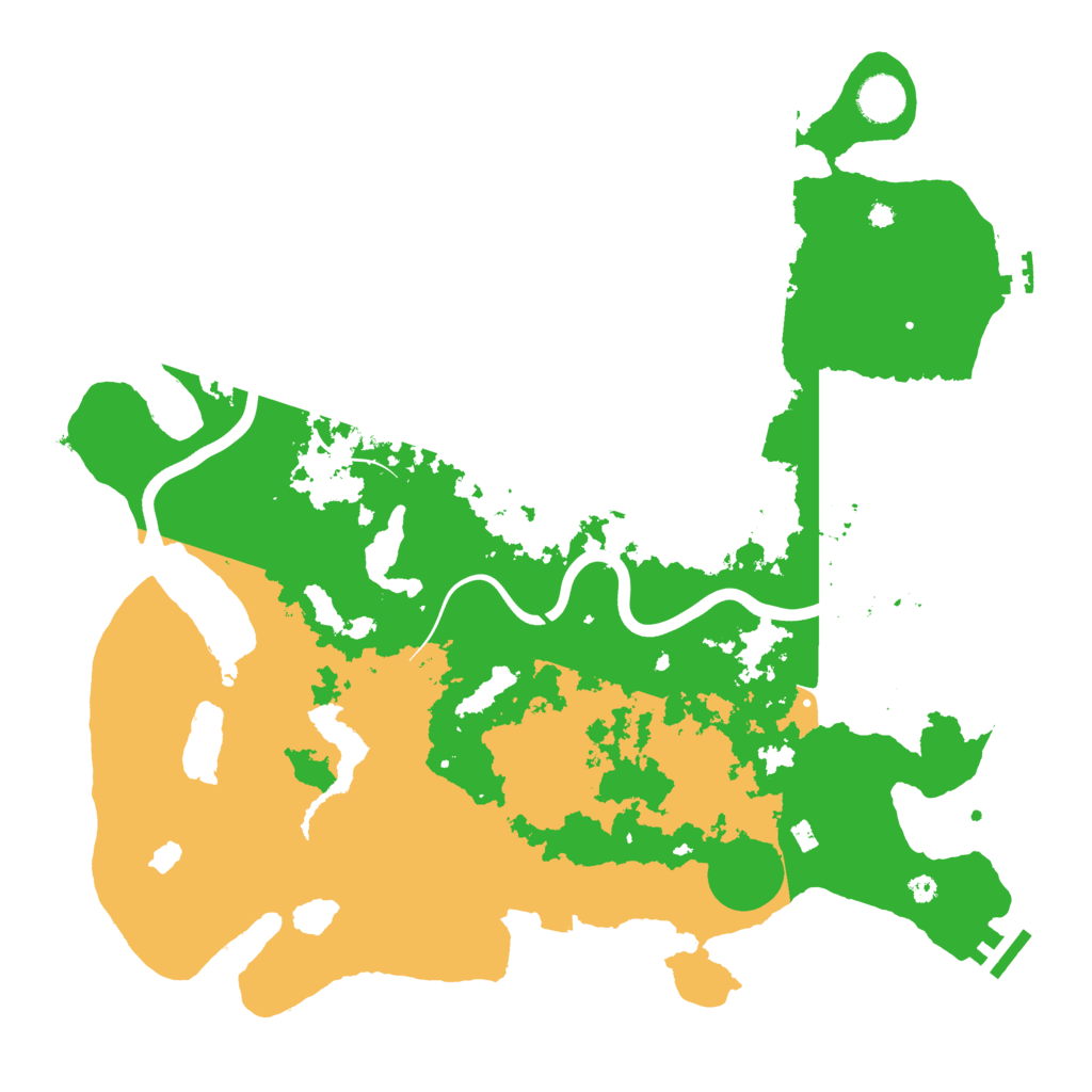 Biome Rust Map: Procedural Map, Size: 4000, Seed: 559830