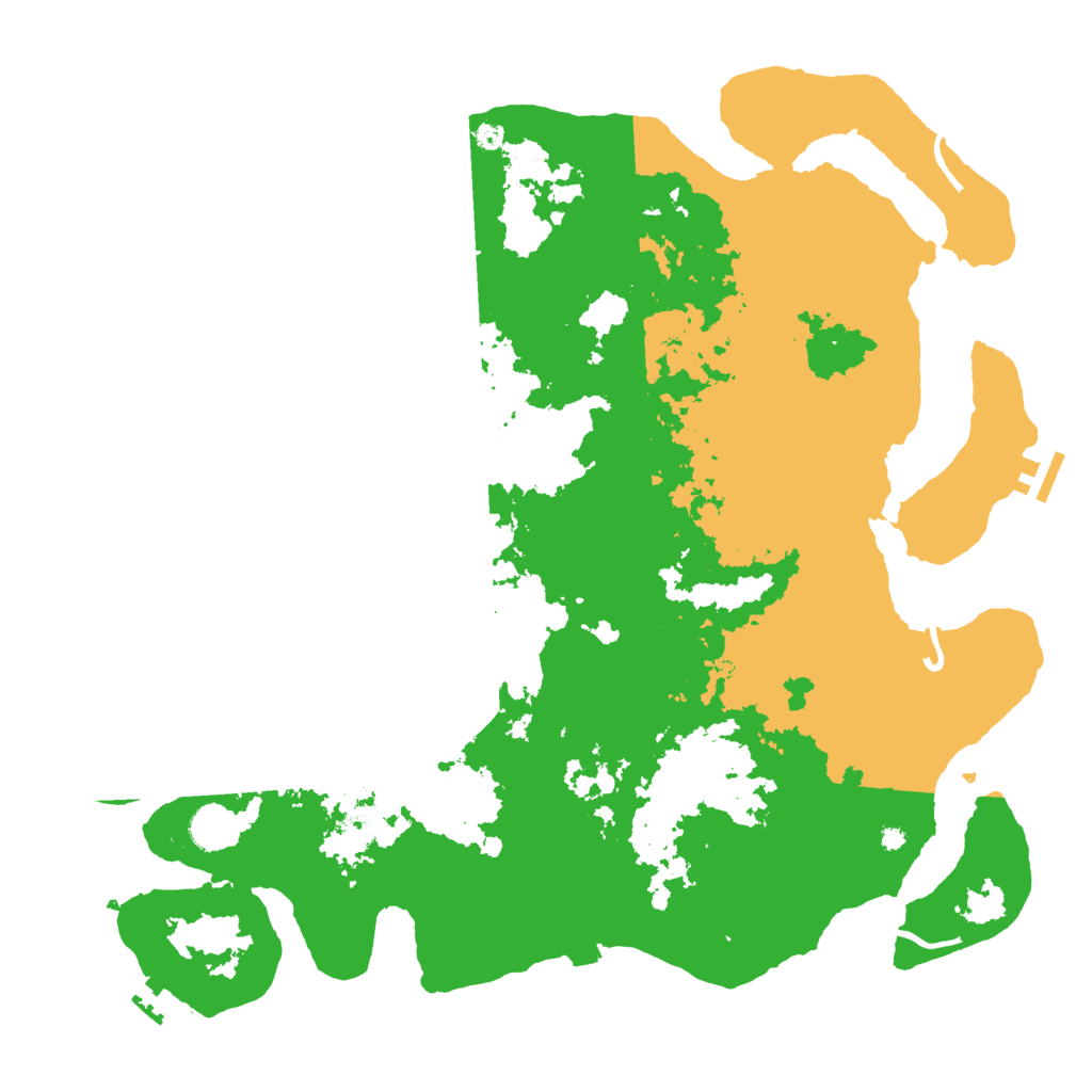 Biome Rust Map: Procedural Map, Size: 4250, Seed: 300329690