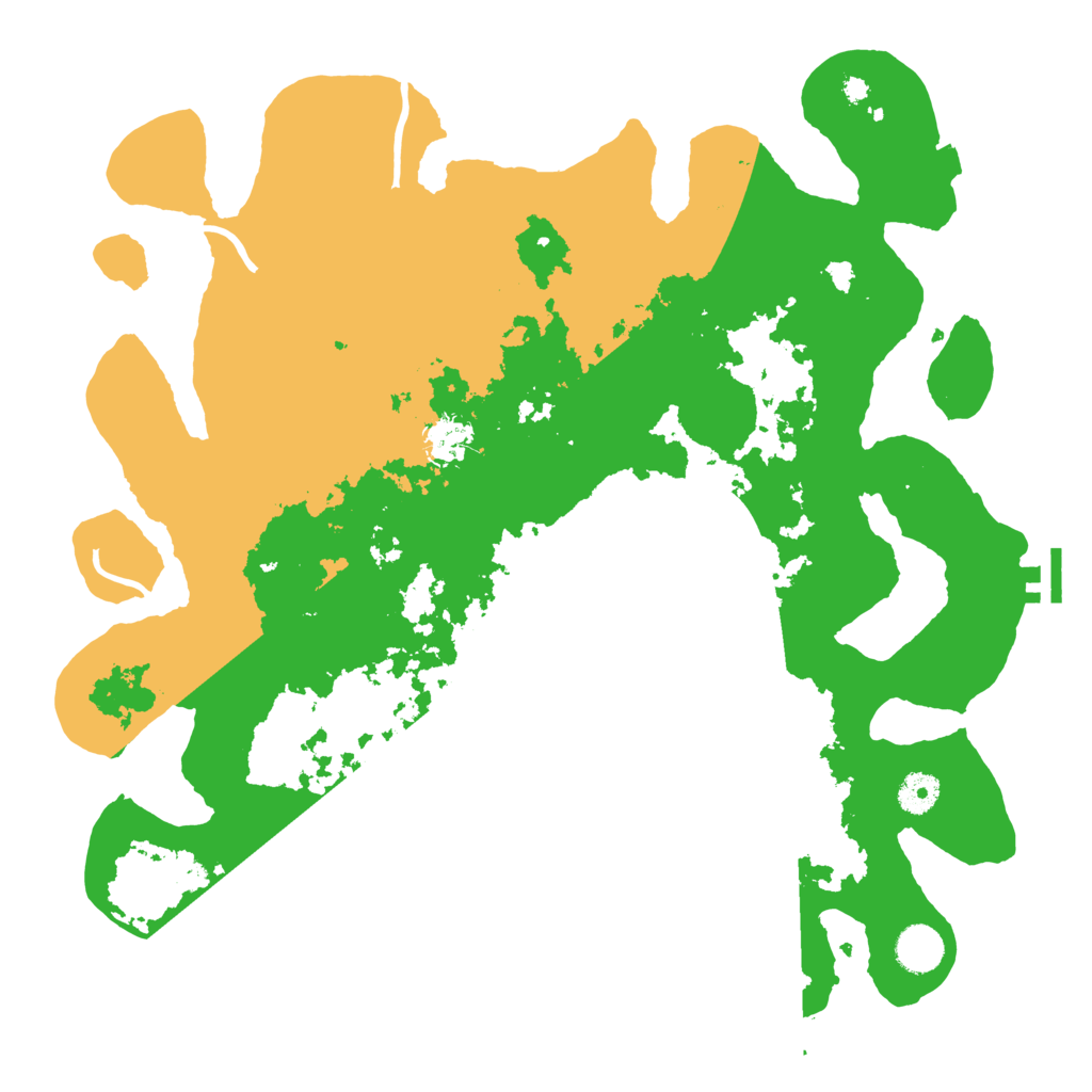 Biome Rust Map: Procedural Map, Size: 4000, Seed: 79355168