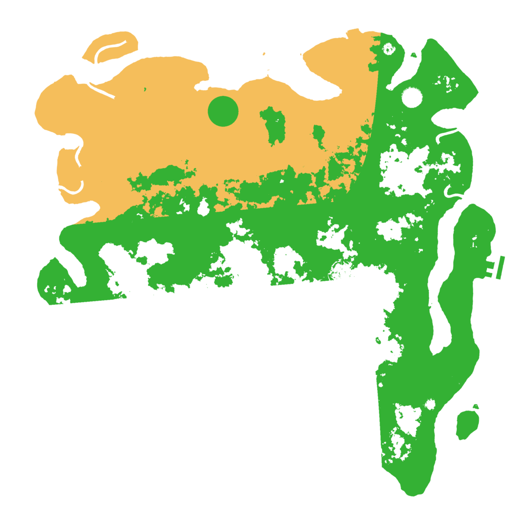 Biome Rust Map: Procedural Map, Size: 4500, Seed: 1649564759