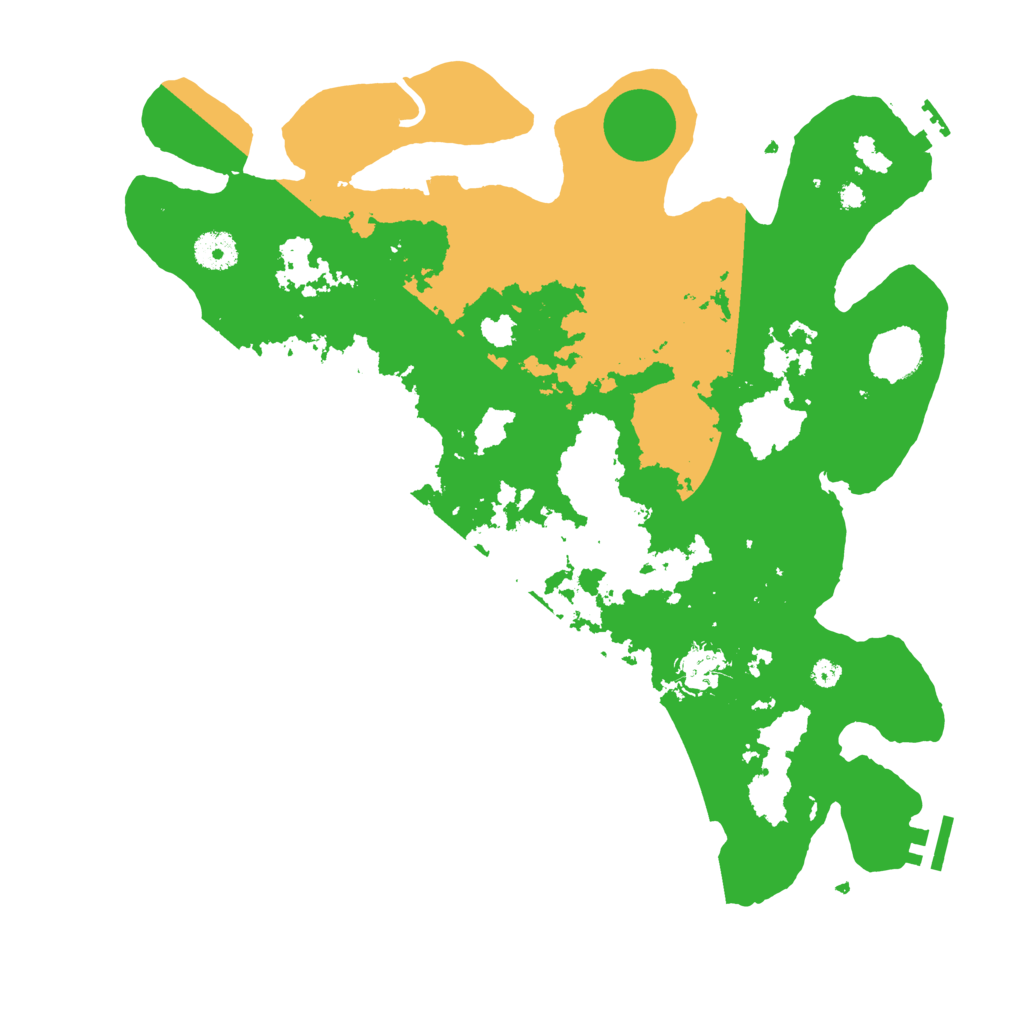 Biome Rust Map: Procedural Map, Size: 3750, Seed: 422216