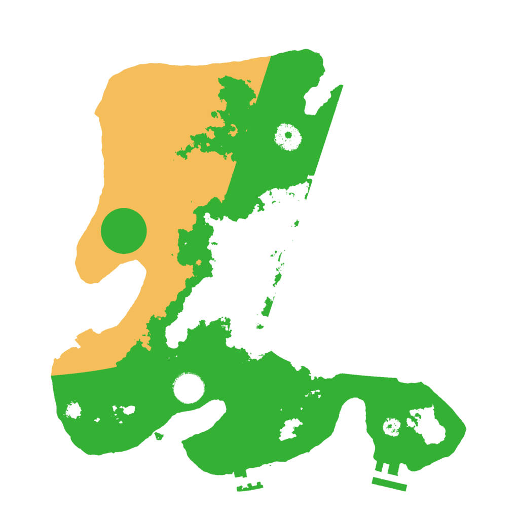 Biome Rust Map: Procedural Map, Size: 3000, Seed: 311632555