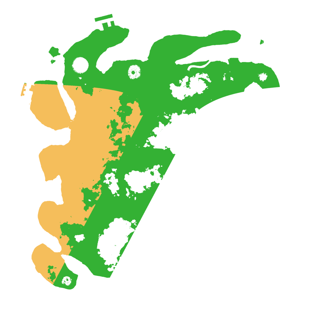 Biome Rust Map: Procedural Map, Size: 3500, Seed: 1783869033