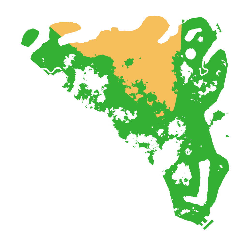 Biome Rust Map: Procedural Map, Size: 4050, Seed: 133331