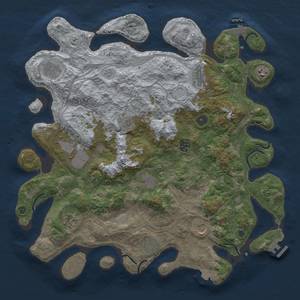 Thumbnail Rust Map: Procedural Map, Size: 4250, Seed: 75576248, 19 Monuments