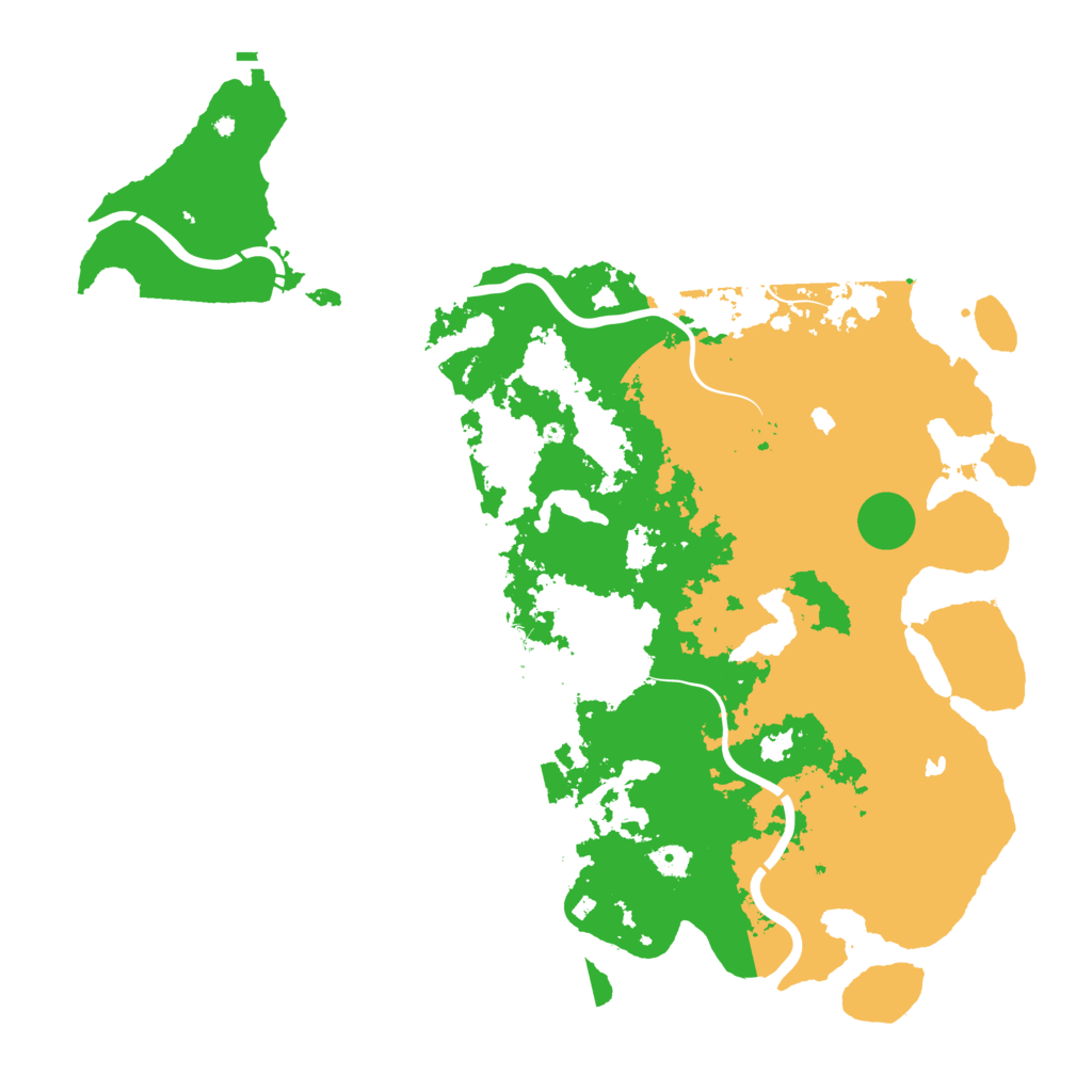 Biome Rust Map: Procedural Map, Size: 5000, Seed: 902474631