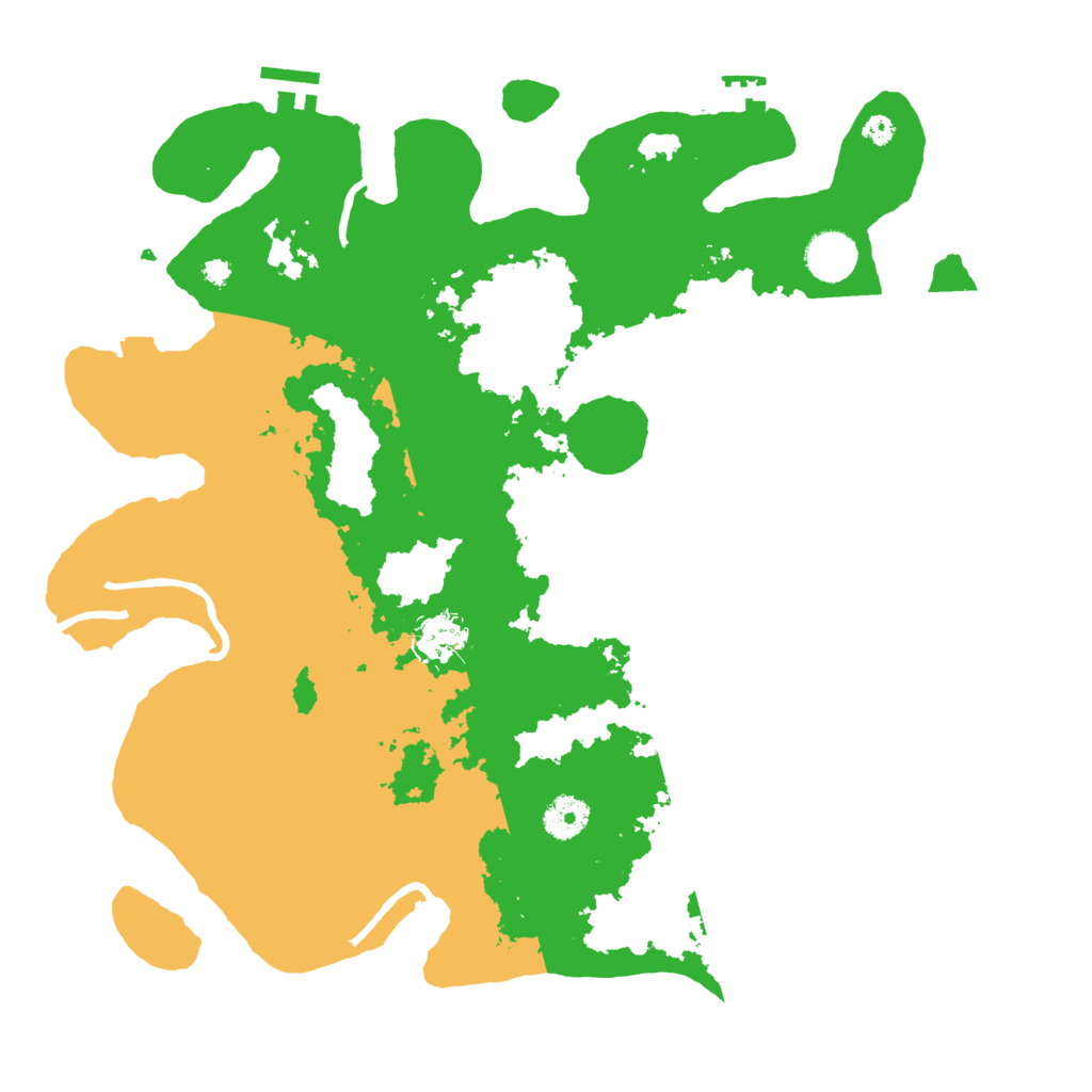 Biome Rust Map: Procedural Map, Size: 3750, Seed: 390809