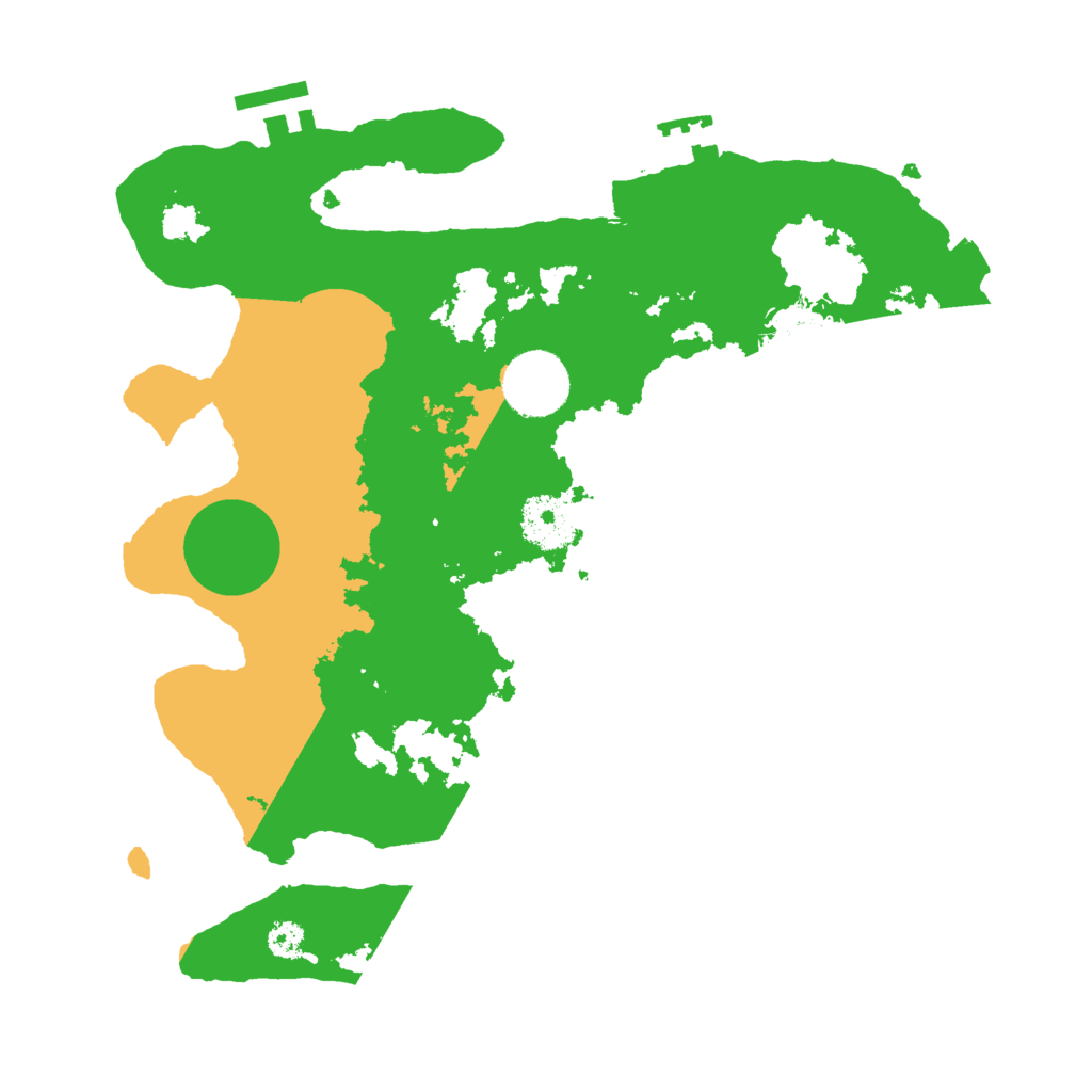 Biome Rust Map: Procedural Map, Size: 3000, Seed: 2083979348