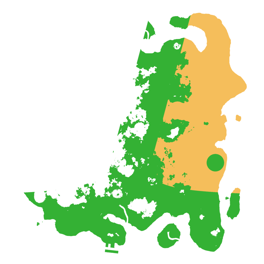 Biome Rust Map: Procedural Map, Size: 4000, Seed: 410396122
