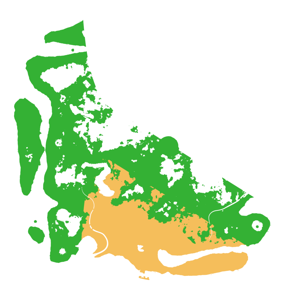 Biome Rust Map: Procedural Map, Size: 4250, Seed: 1892212331