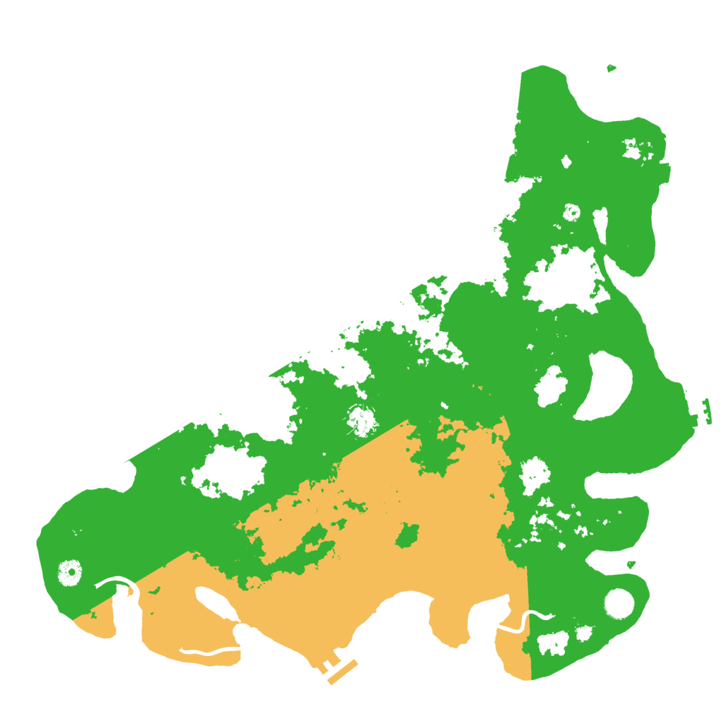 Biome Rust Map: Procedural Map, Size: 4250, Seed: 18002