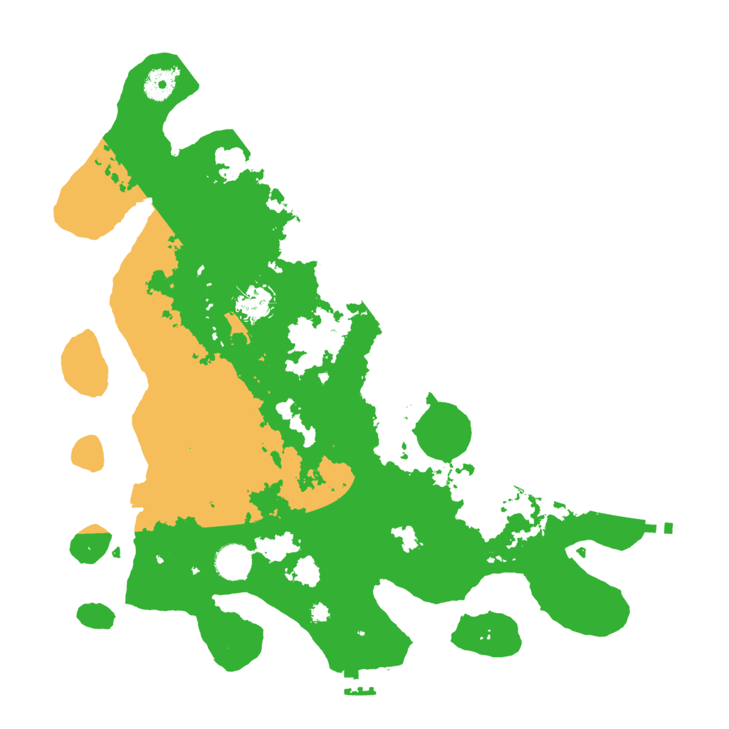 Biome Rust Map: Procedural Map, Size: 3500, Seed: 2044973694