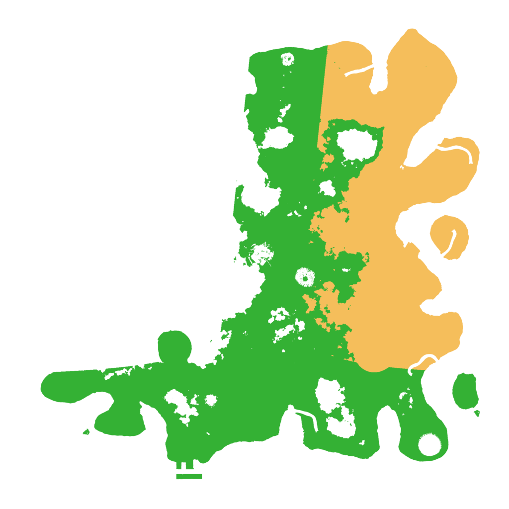 Biome Rust Map: Procedural Map, Size: 4000, Seed: 72611770