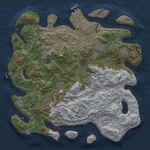 Thumbnail Rust Map: Procedural Map, Size: 4250, Seed: 1877026998, 19 Monuments