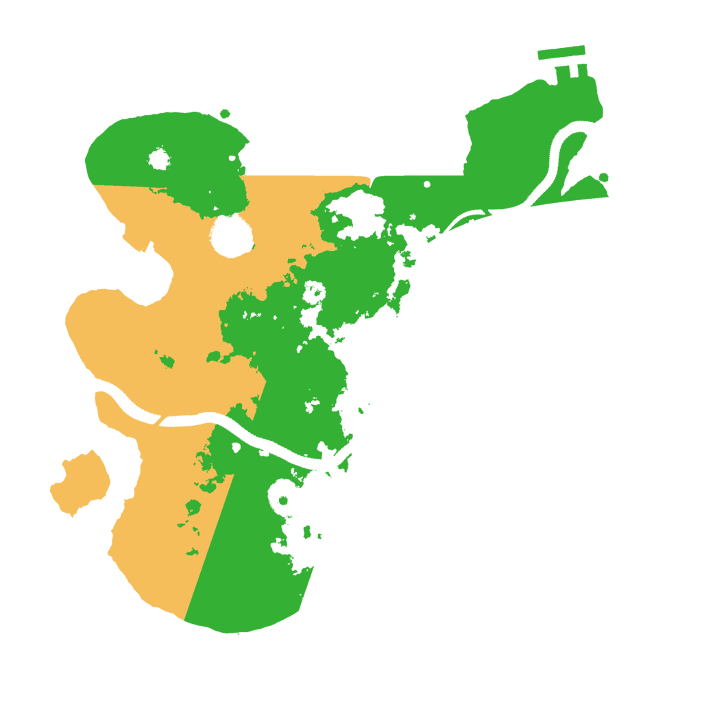 Biome Rust Map: Procedural Map, Size: 3000, Seed: 1902401796