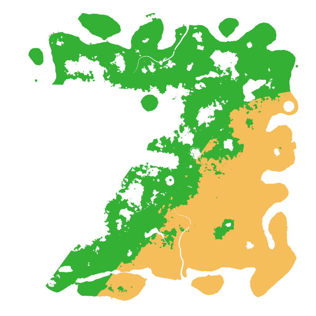 Biome Rust Map: Procedural Map, Size: 5120, Seed: 50920249