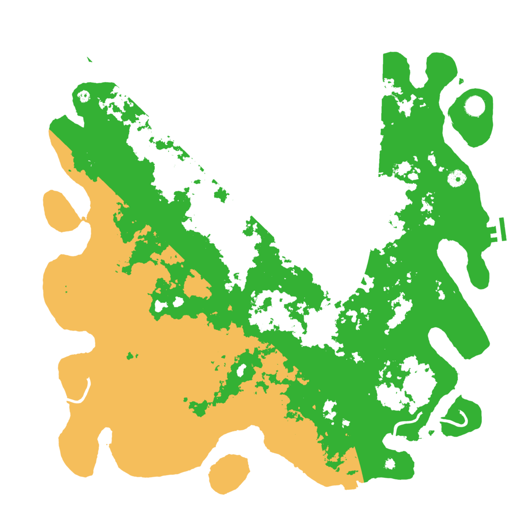 Biome Rust Map: Procedural Map, Size: 4500, Seed: 1960356702