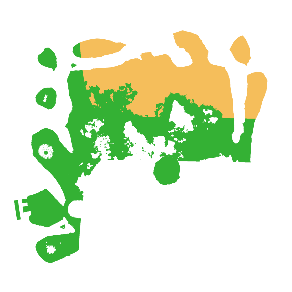 Biome Rust Map: Procedural Map, Size: 3000, Seed: 1387854096