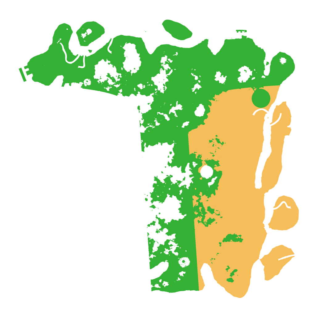 Biome Rust Map: Procedural Map, Size: 4500, Seed: 89574473