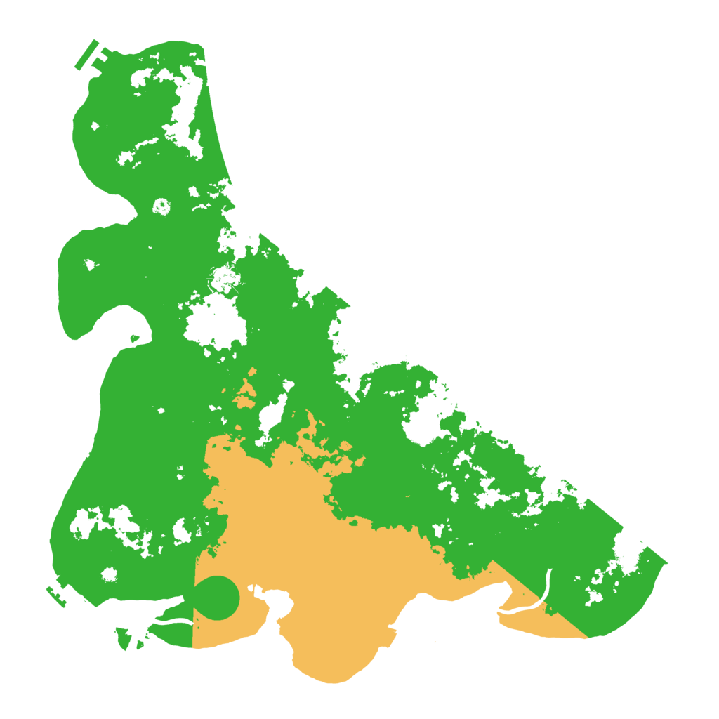 Biome Rust Map: Procedural Map, Size: 4250, Seed: 1185833371