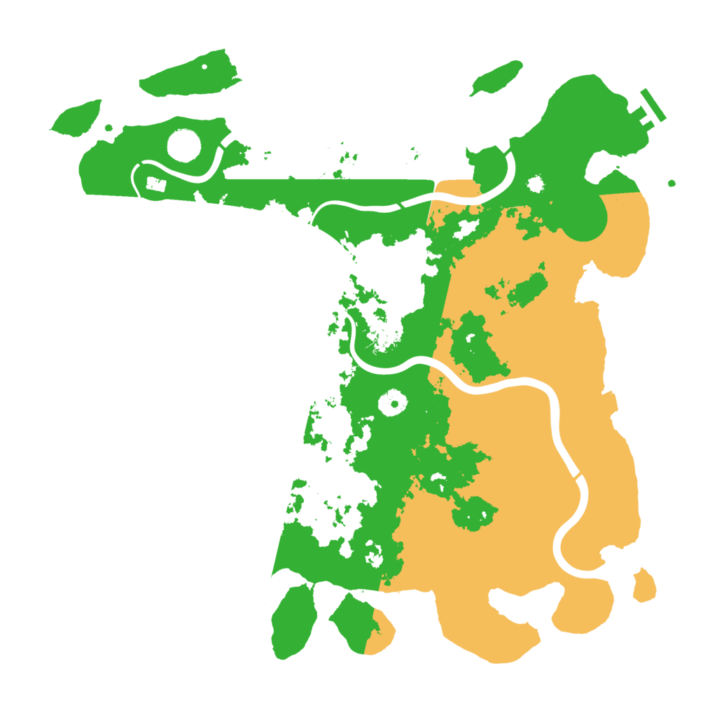 Biome Rust Map: Procedural Map, Size: 3946, Seed: 6257040
