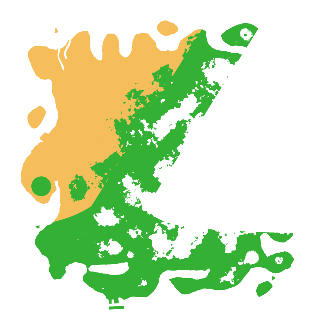 Biome Rust Map: Procedural Map, Size: 4250, Seed: 1166578257