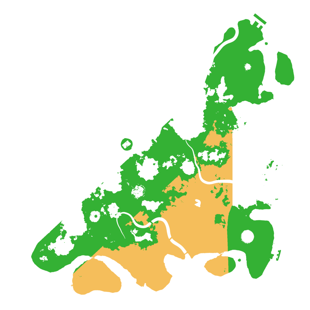 Biome Rust Map: Procedural Map, Size: 4250, Seed: 2088422278