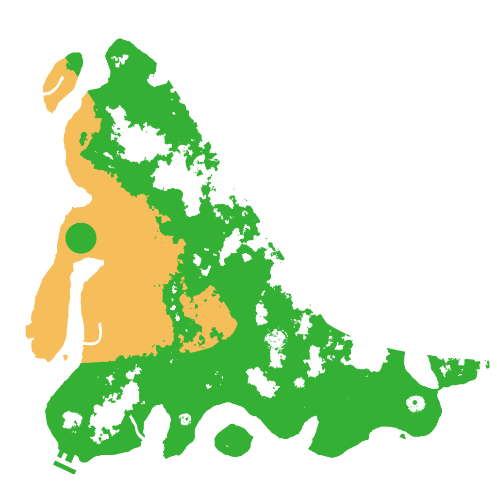 Biome Rust Map: Procedural Map, Size: 4250, Seed: 1841909495