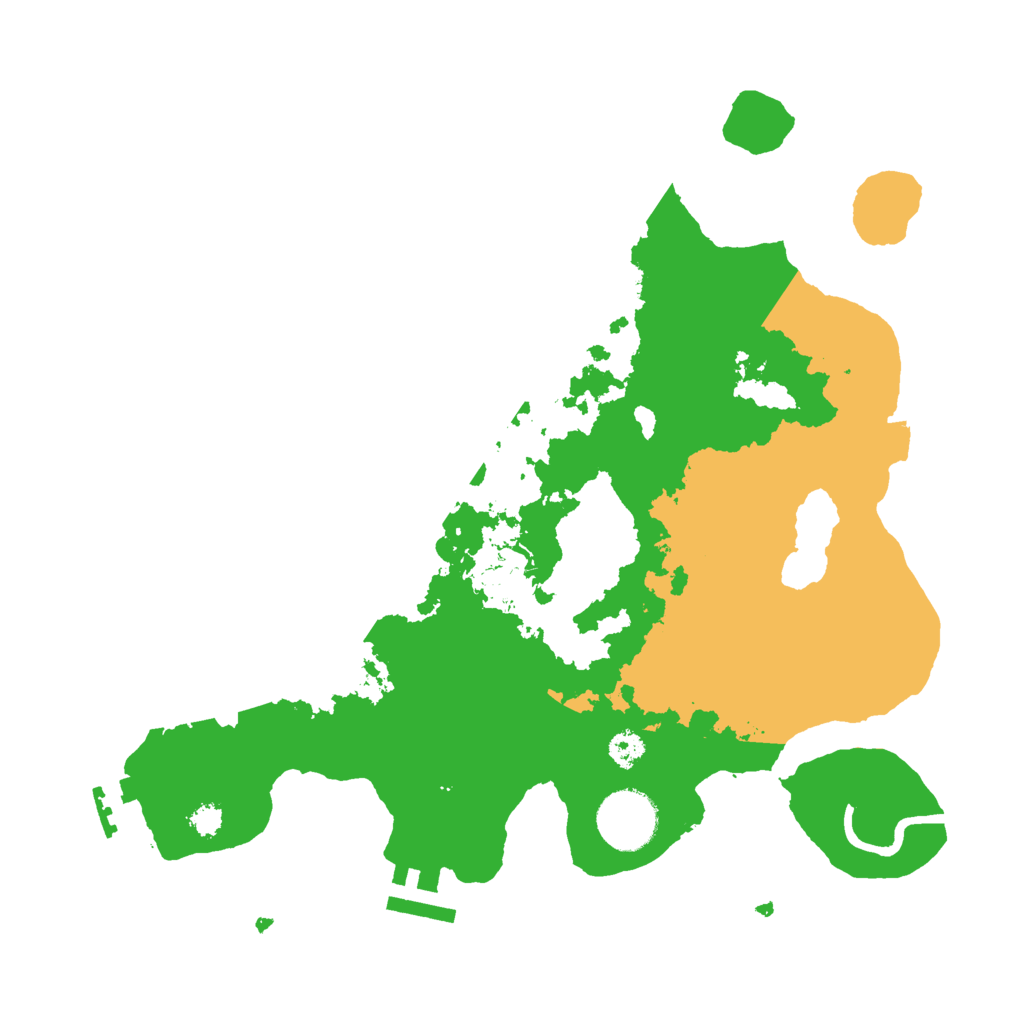Biome Rust Map: Procedural Map, Size: 3000, Seed: 1327164470