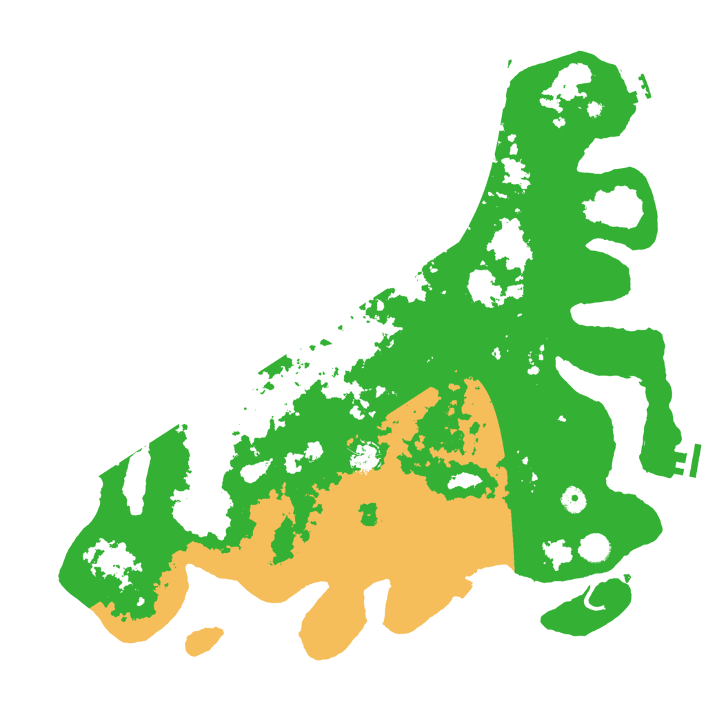 Biome Rust Map: Procedural Map, Size: 4250, Seed: 1082088981